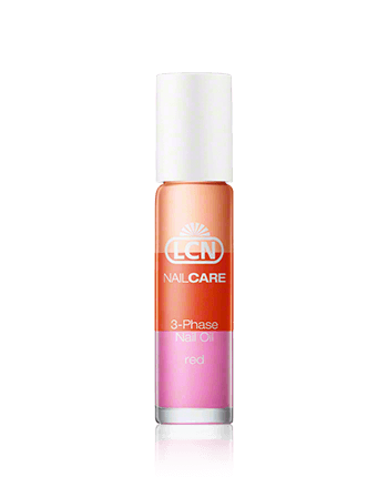 LCN Hand & Nail Care 3-Phase Nail Oil Red 10ml