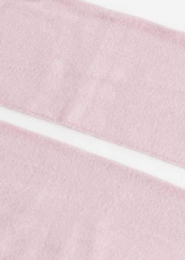 Meia-calça super opaca para meninas com cashmere