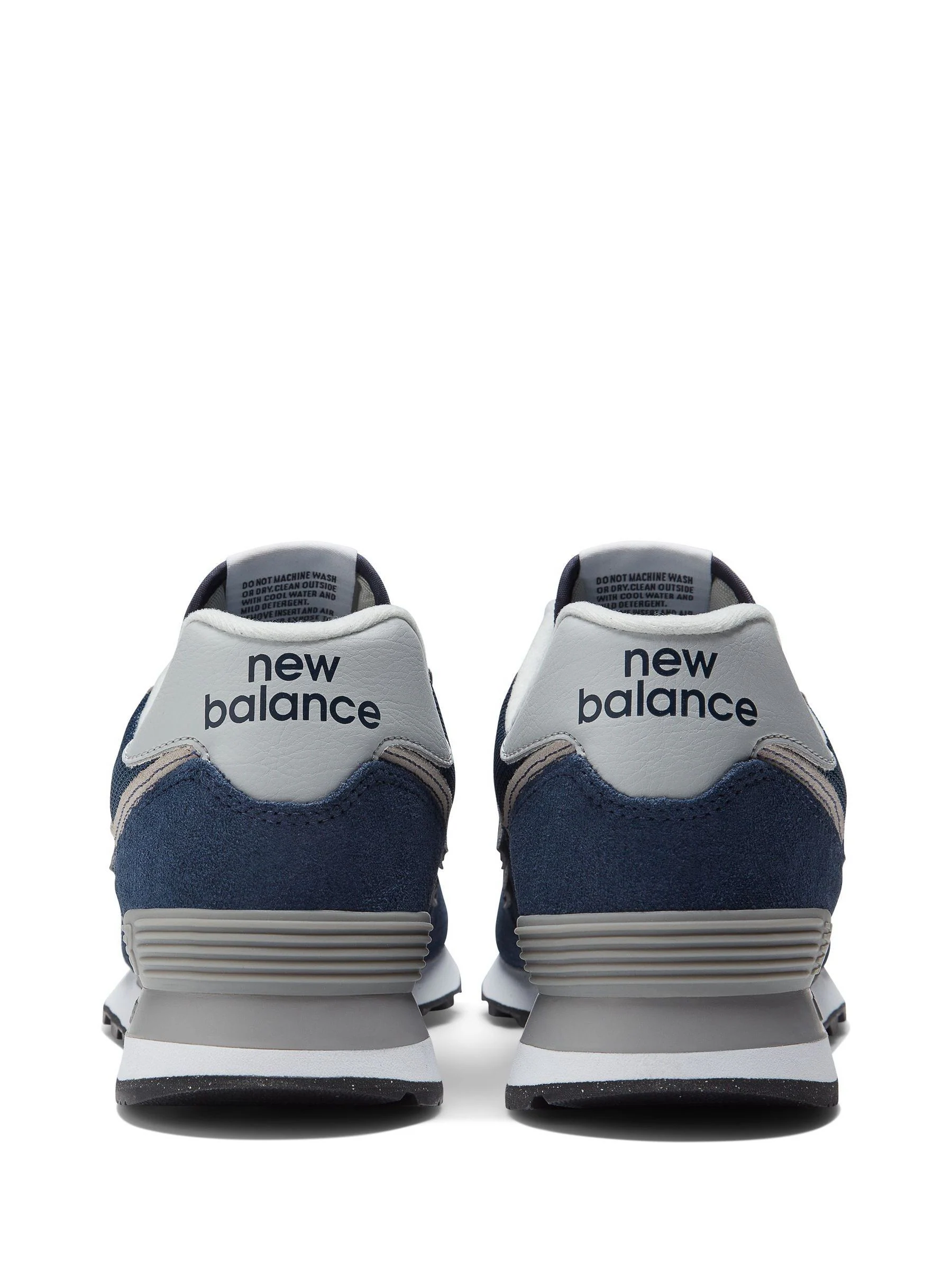 Donkerblauw - New Balance 574 herenslippers