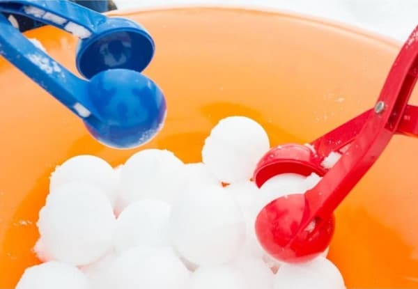 Prosperplast Śnieżkomat ballmaker snøball for å lage snøballer, enkeltblå