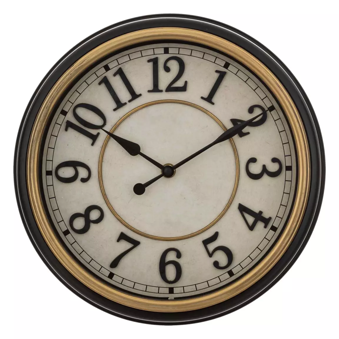 Horloge murale (D29 cm) Nell Marron