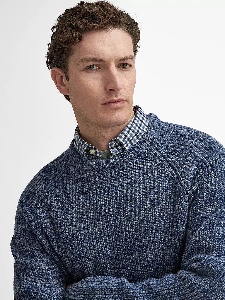BARBOUR Pullover HORSEFORD blau