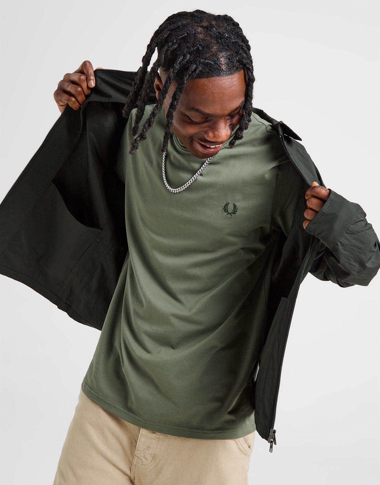 Fred Perry T-Shirt à Manches Courtes Twin Tipped Ringer Homme