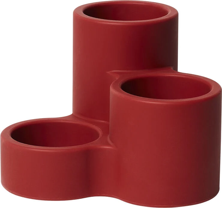 Spring Copenhagen Circles, rubinrød Ruby red