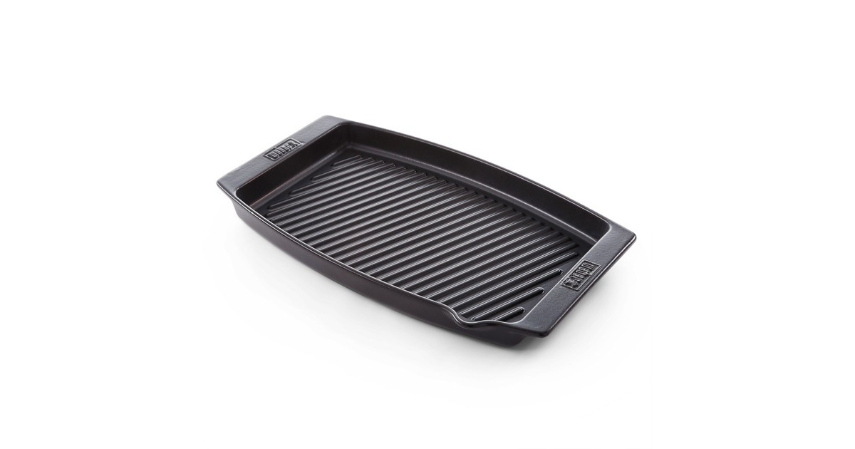 WeberKeramische grillpan bak-/braadpan  (Antraciet)