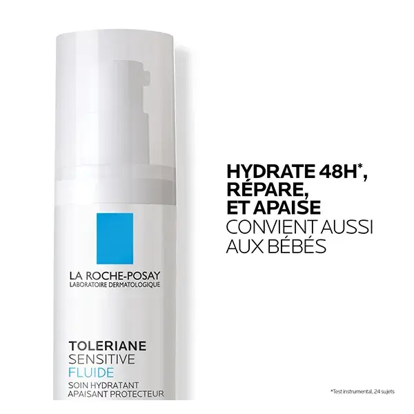 La Roche-Posay Toleriane Sensitive Fluido Hidratante Protetor Suavizante 40ml