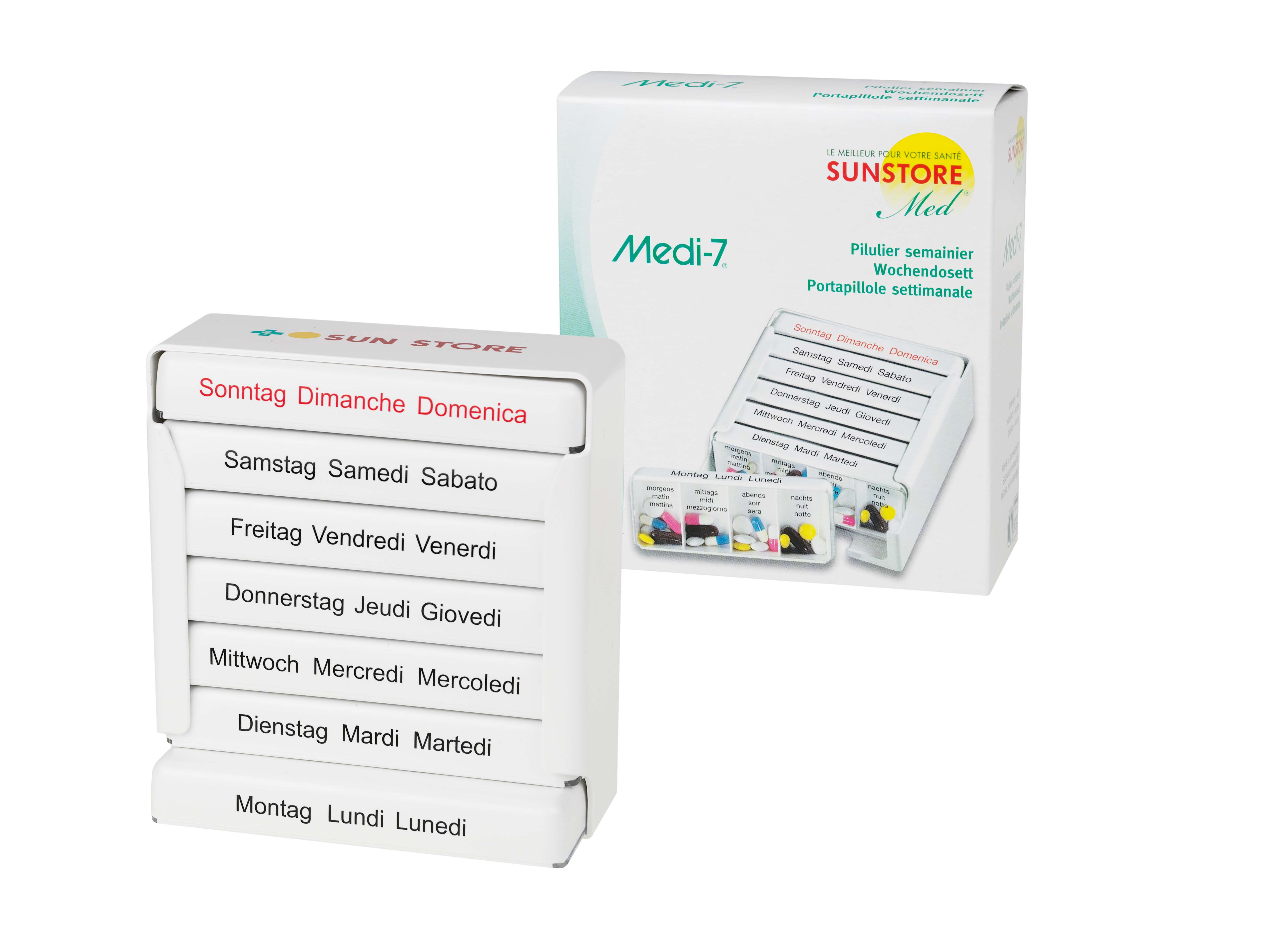 Sun Store Medi-7 Wochendosett<br>1 Stück