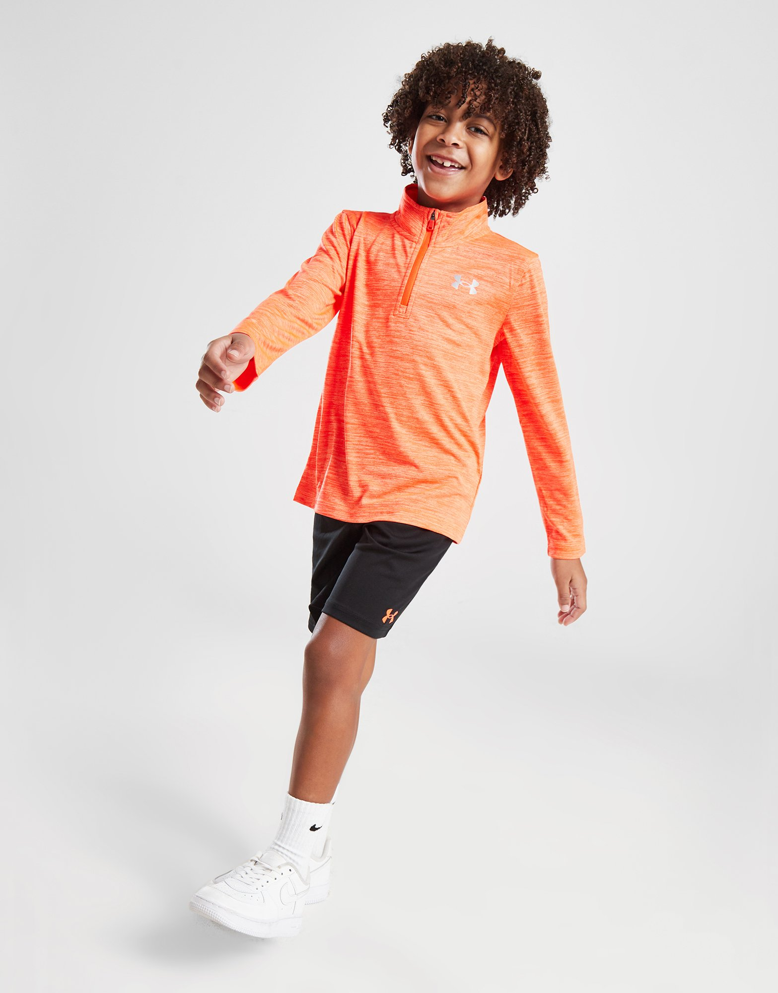 Under Armour Ensemble Haut Manches Longues / Short Enfant