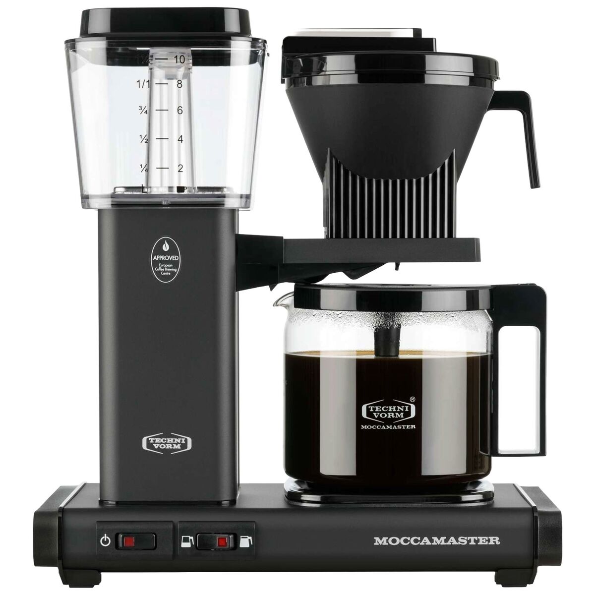 Optio kaffetrakter 1,25 liter, matte black