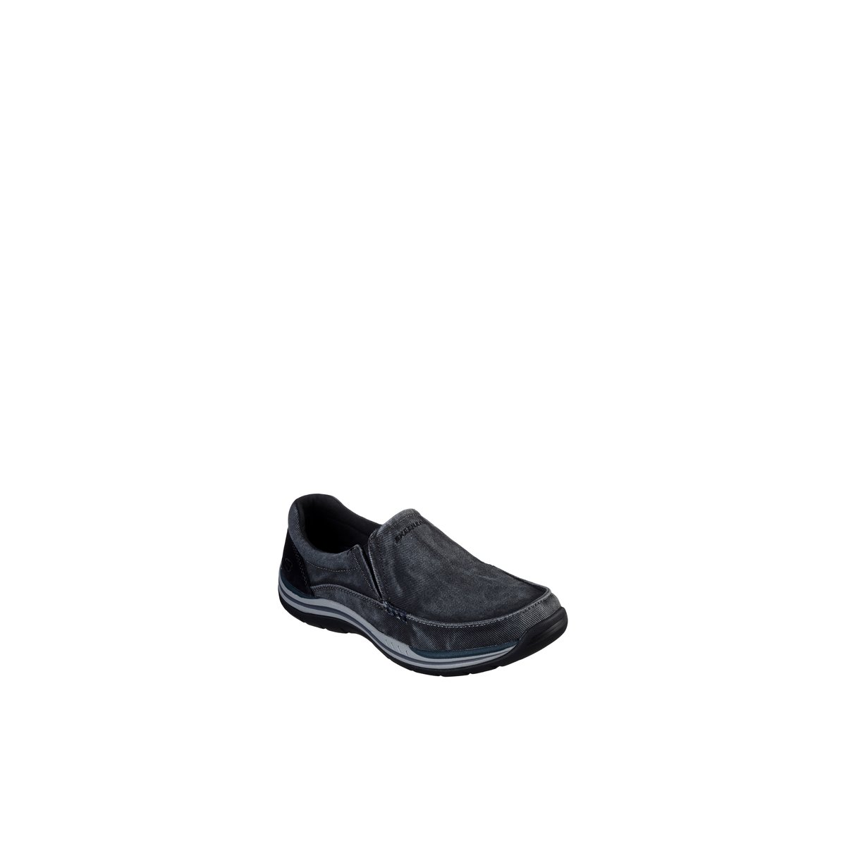 2X les points-Expctd_avllo-Mocassins décontractés à enfiler - Talon plat - Noir