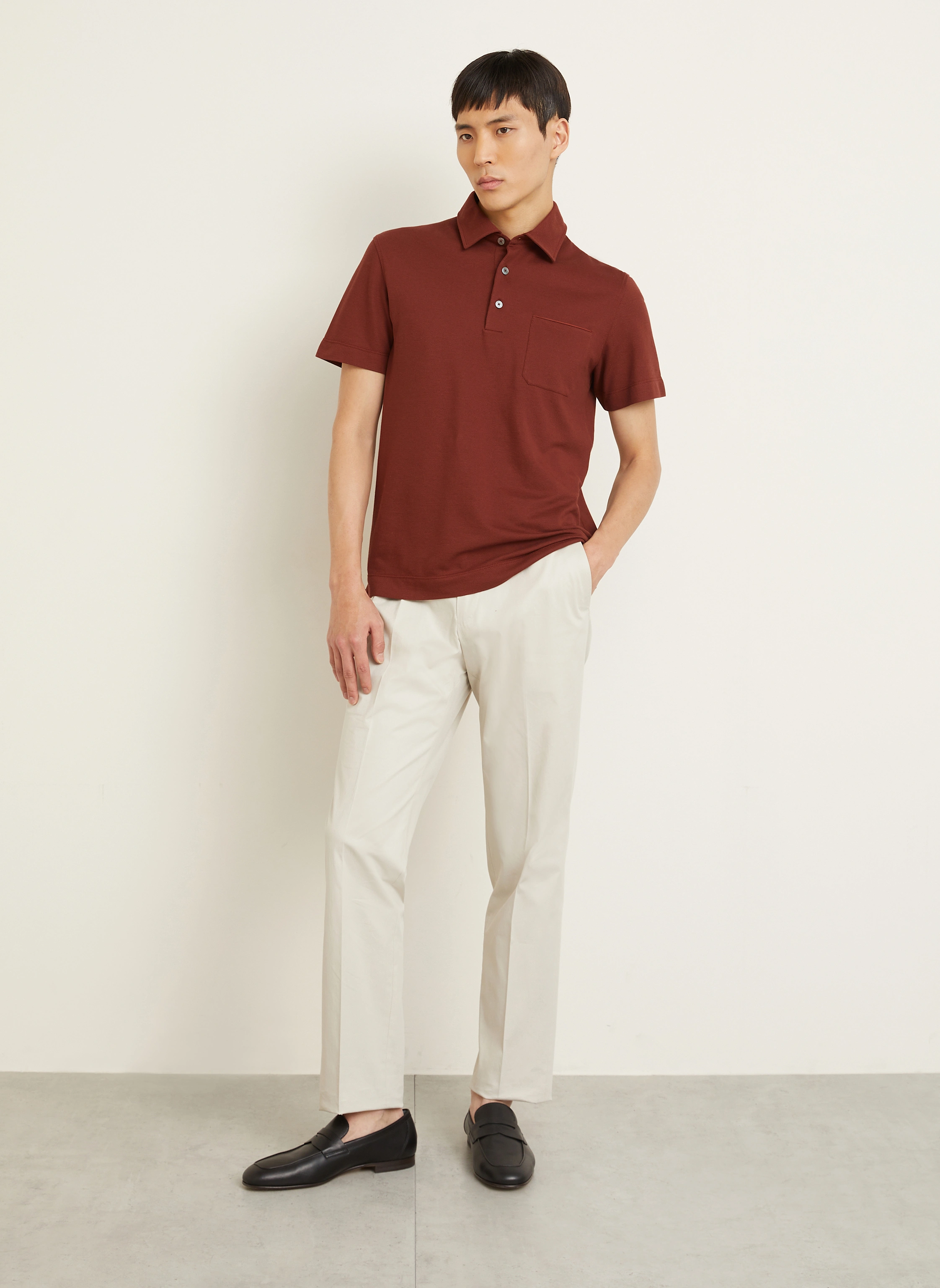 ZEGNA Piqué-Poloshirt