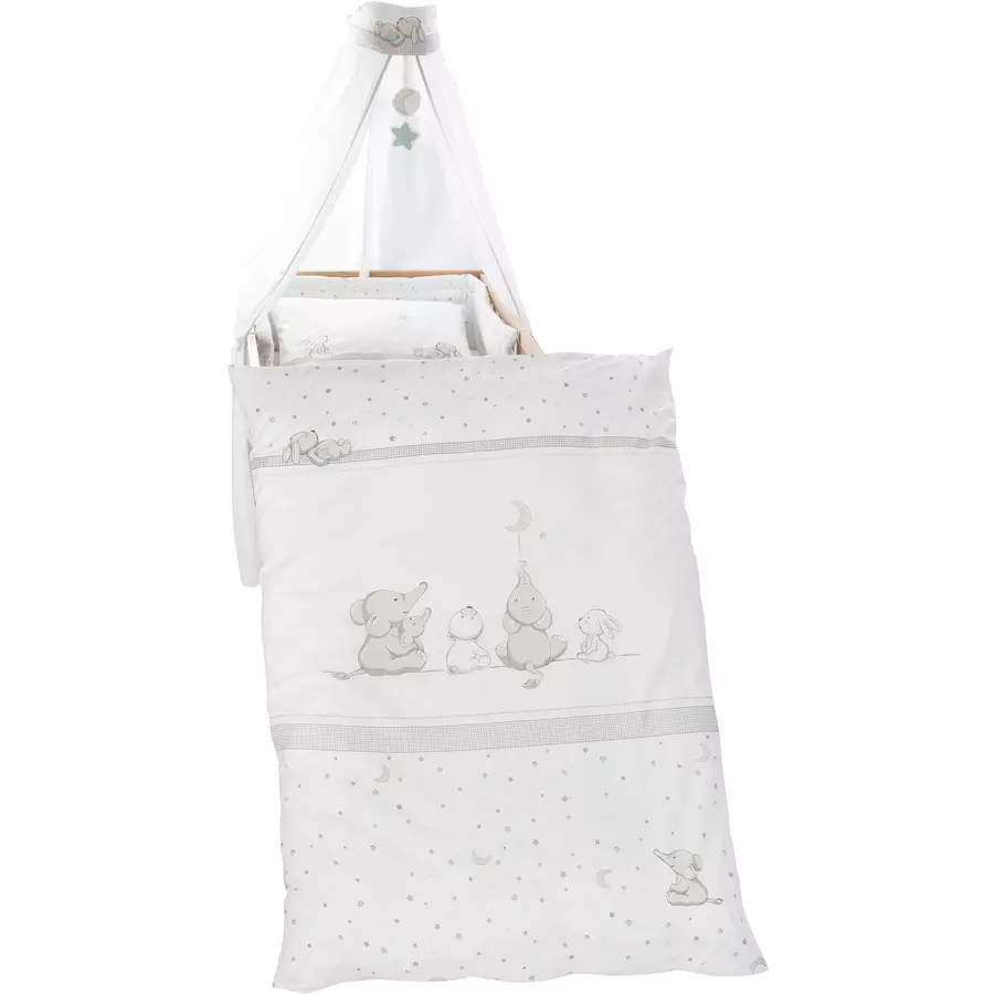 roba Kinderbettgarnitur 4-teilig 100 x 135 cm Sternenzauber