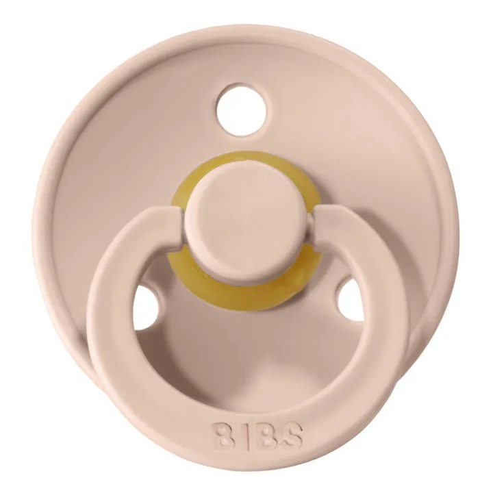 Bibs Tétines en caoutchouc naturel - Set de 2 | Rose