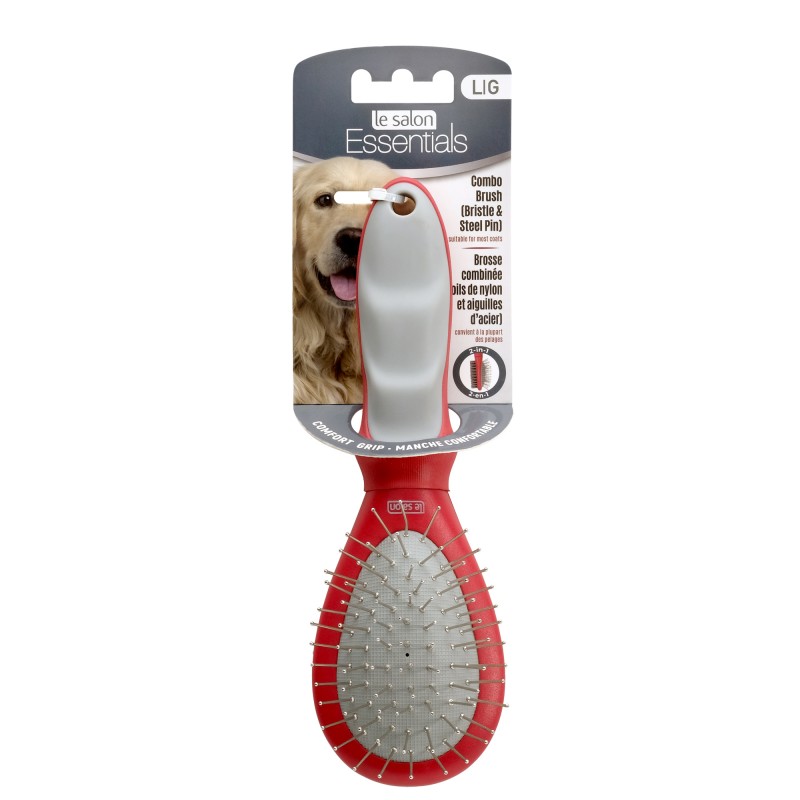 Escova combinada Le Salon Essentials para cães