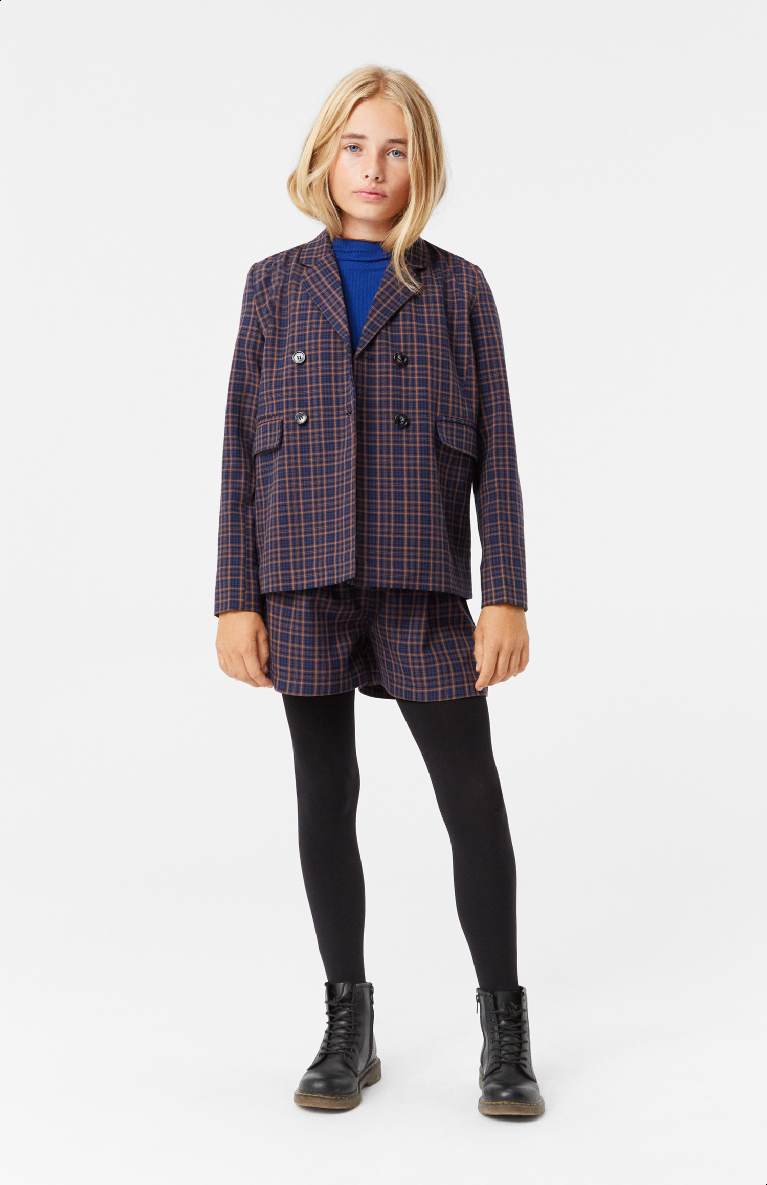 Hawa - Bluebrown Check