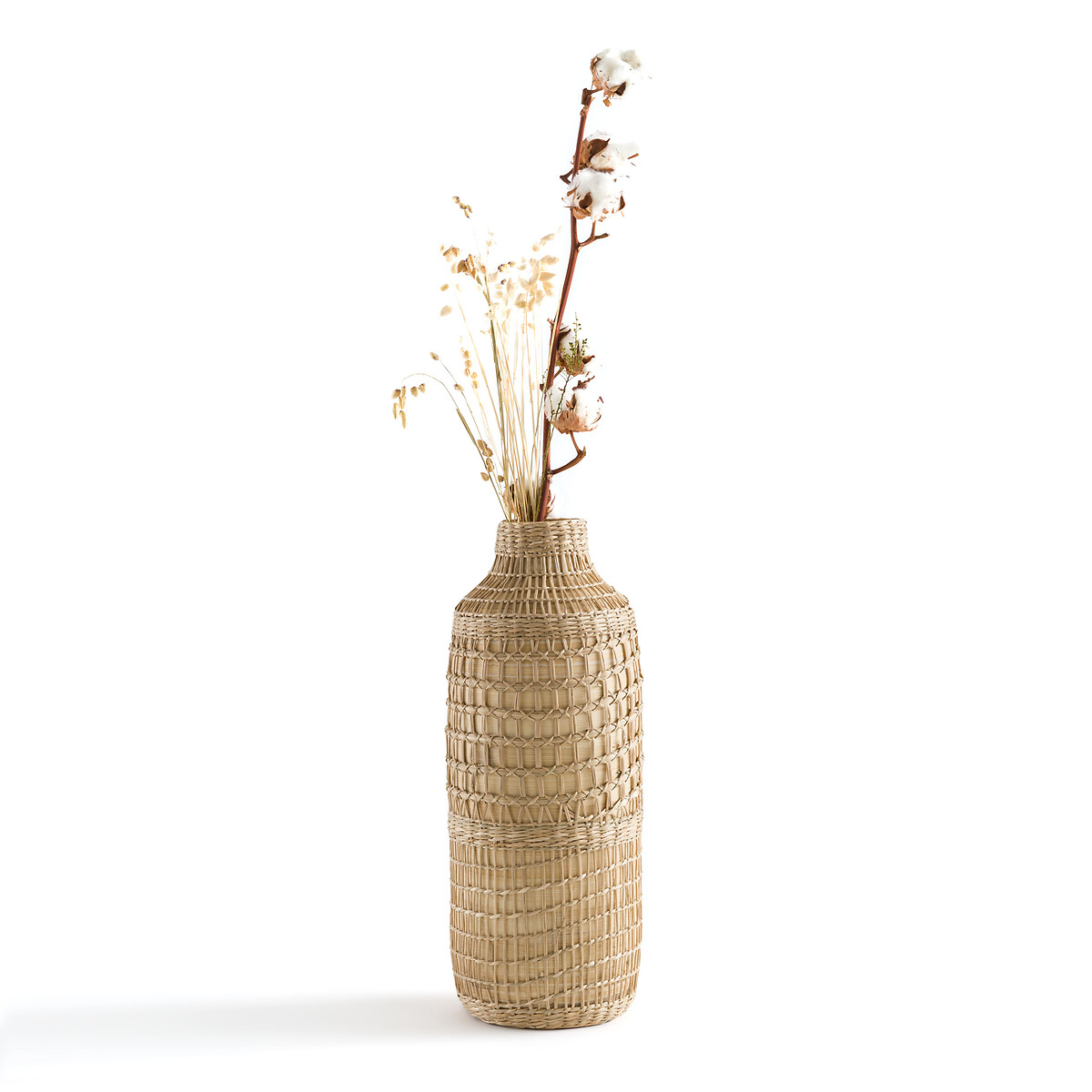 LA REDOUTE INTERIEURS<br>Vaso decorativo em bambu H42 cm Encanamento