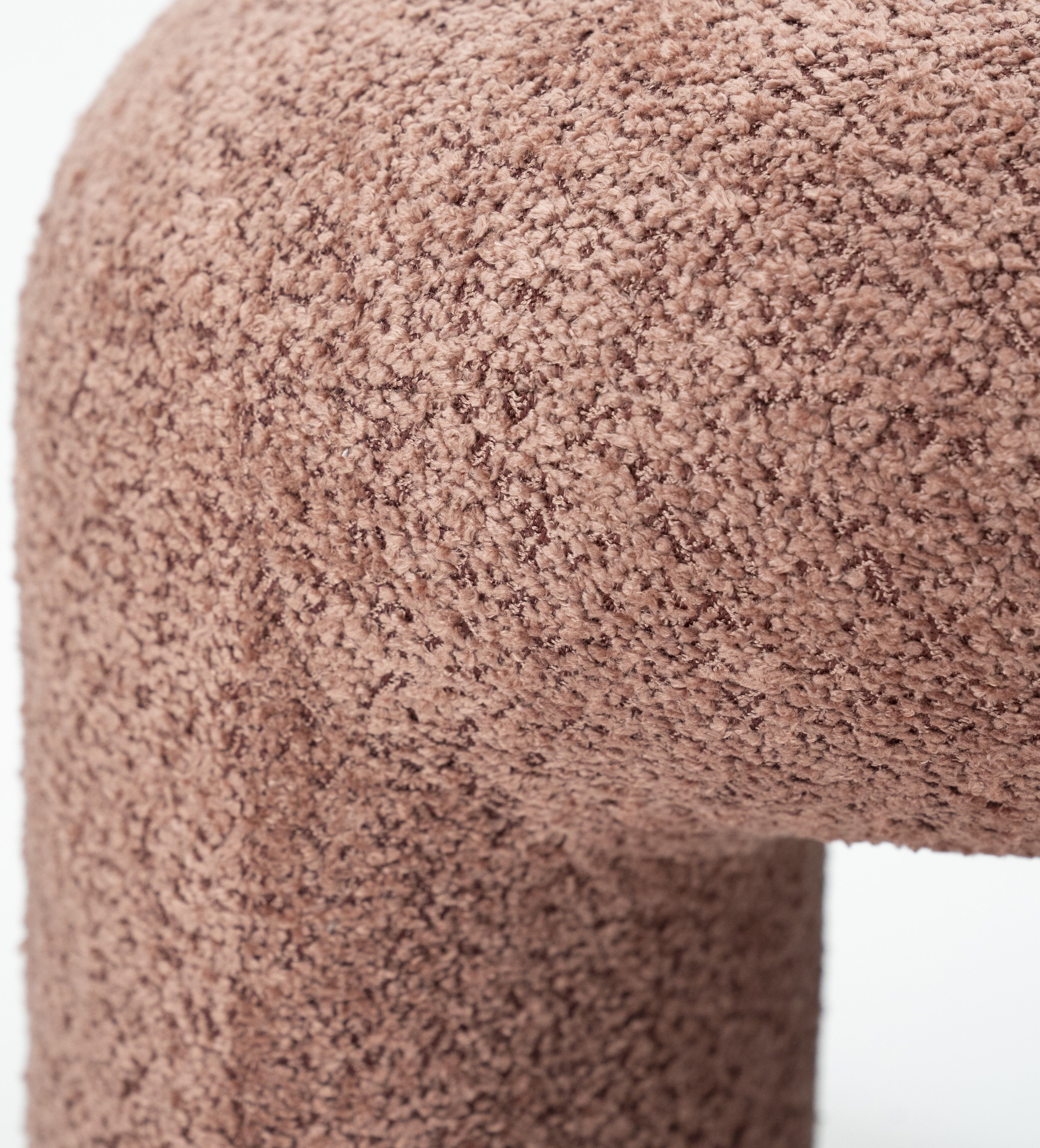 Poef - terracotta | 230304 Sahi B46 x D44 x H41 cm