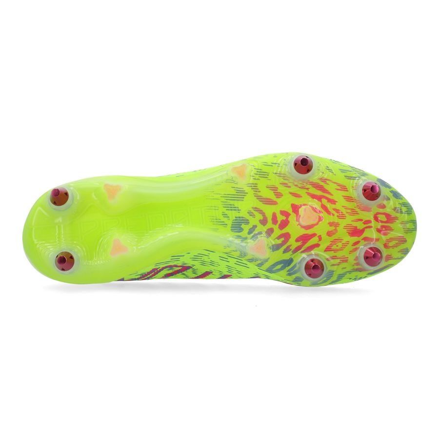 adidas Predator Elite SG Mystic Victory - Lucid Lemon/Lucid Pink/Blue Fusion