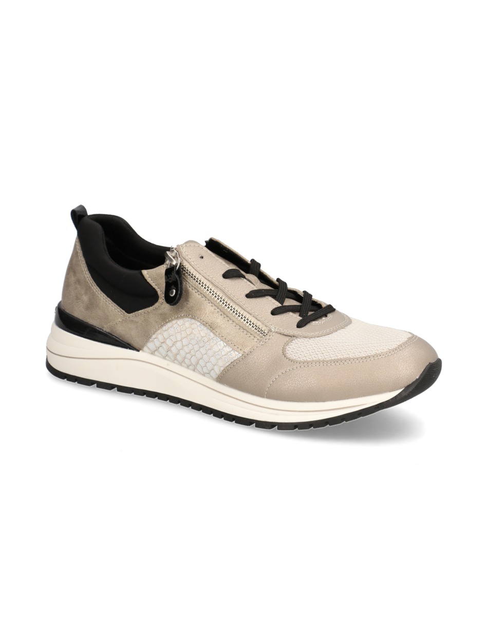 Lederkombination Sneaker