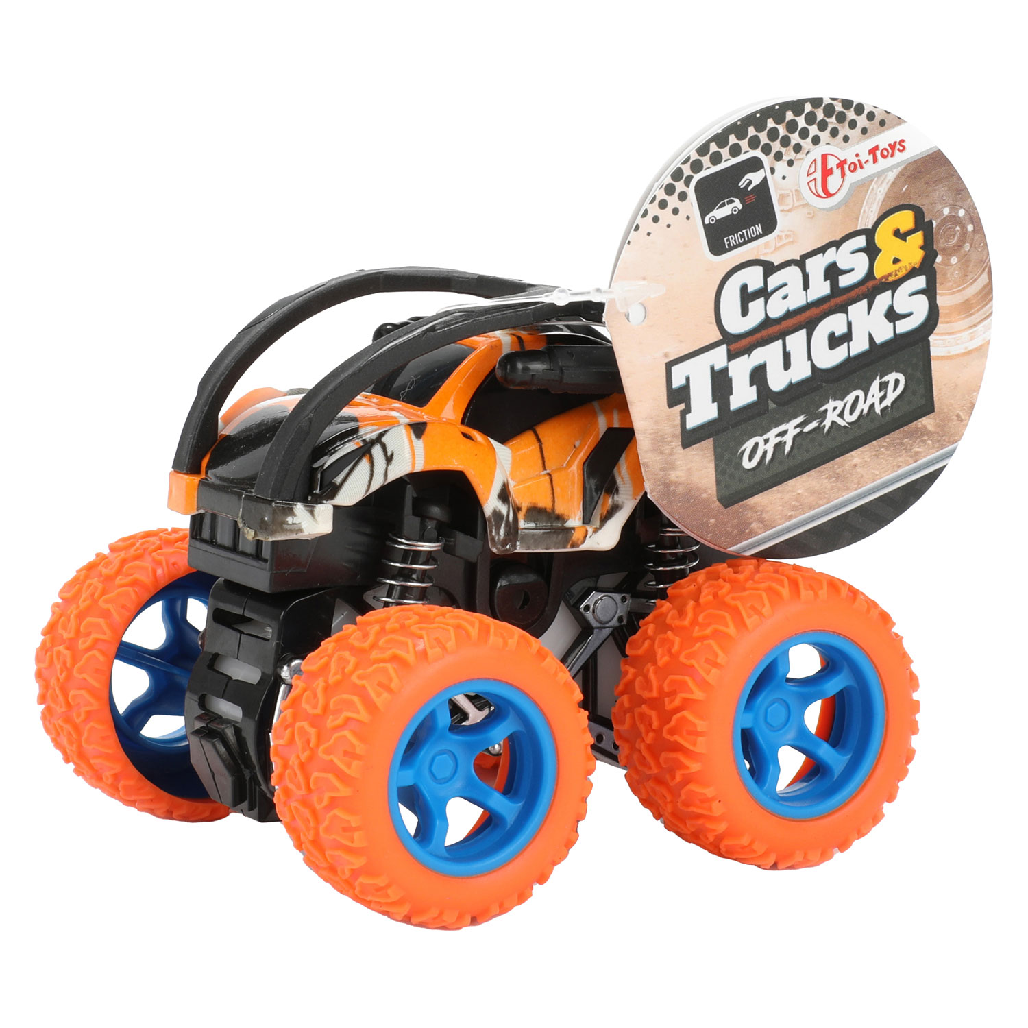 Cars & Trucks Frictie Monster Truck Flip Over