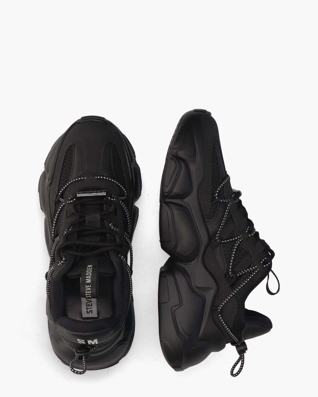 Steve Madden Spectator Zwart Damessneakers