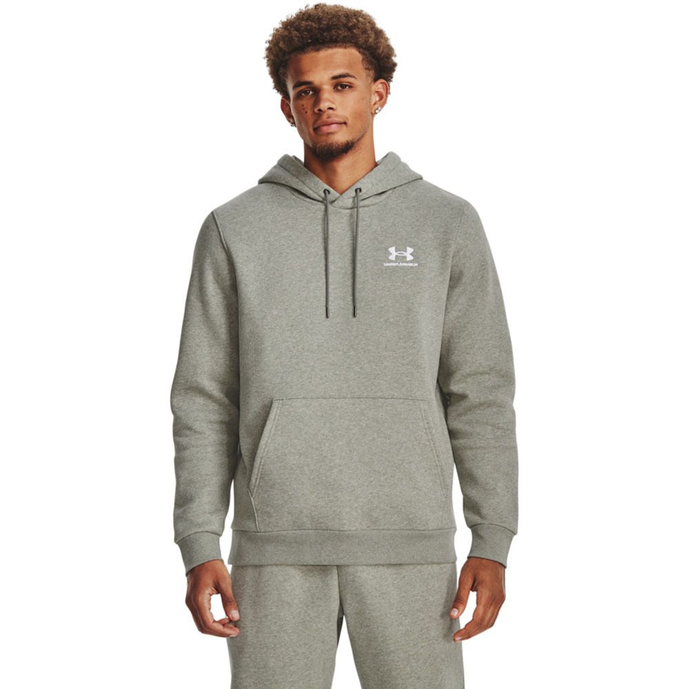 Under Armour ESSENTIAL FLEECE - Sweat Homme vert