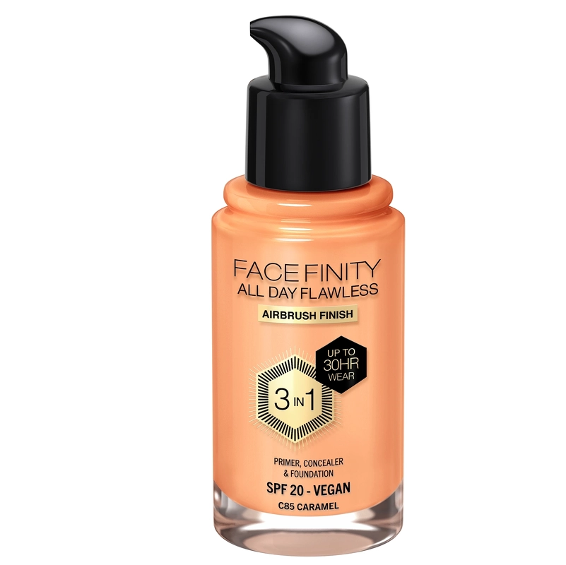 Max Factor All Day Flawles 3in1 Foundation - 085 Caramel