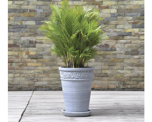 Plantenvaas Lafiora terracotta Ø 35 cm H 45 cm grijs