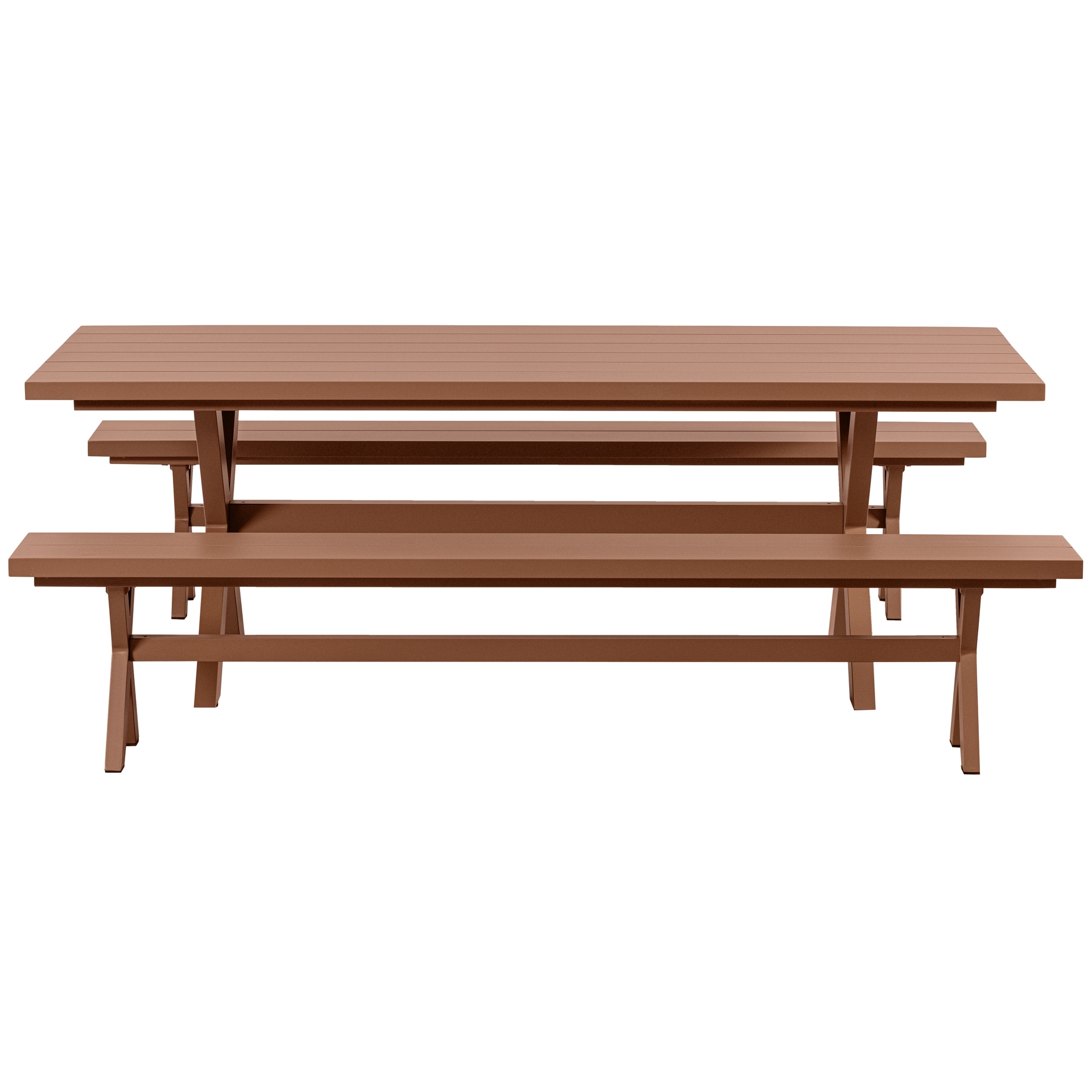 Gartentisch DELTA 220 x 105 cm erde