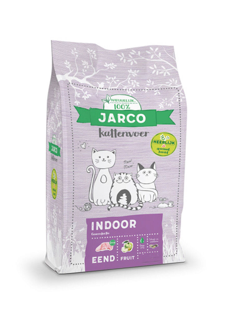 Jarco Indoor - Kattenvoer - 2 Kilogram - eend