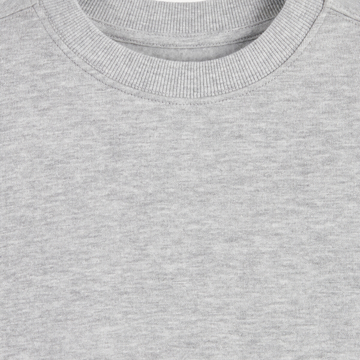 COLEÇÕES LA REDOUTE<br>Moletom de gola redonda achatado