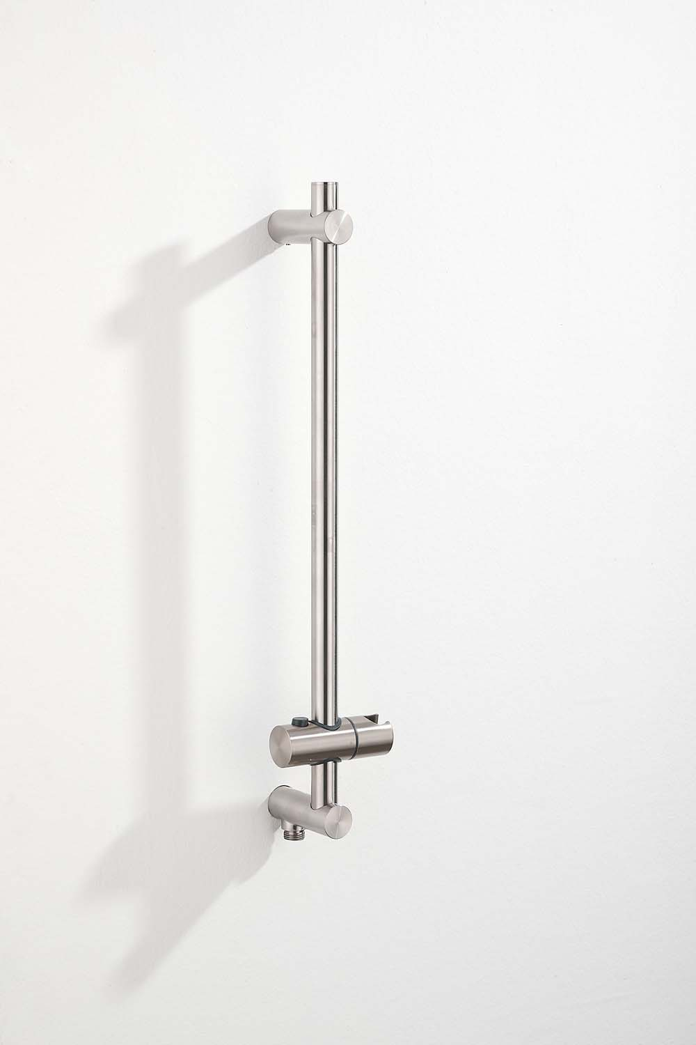 Saniclear Plus douche glijstang met wateraansluiting 60cm RVS