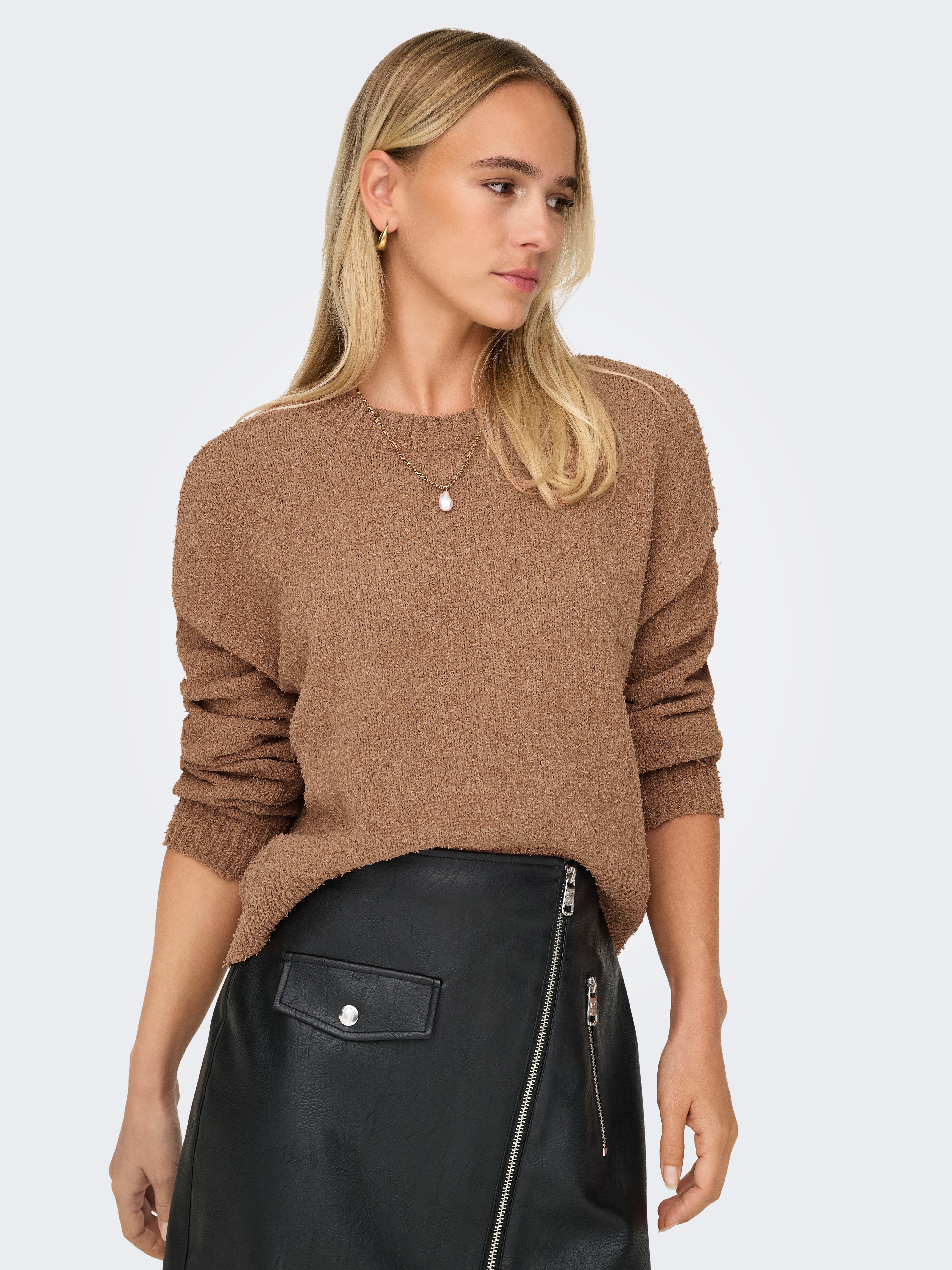 ONLTERESA Strickpullover Macchiato