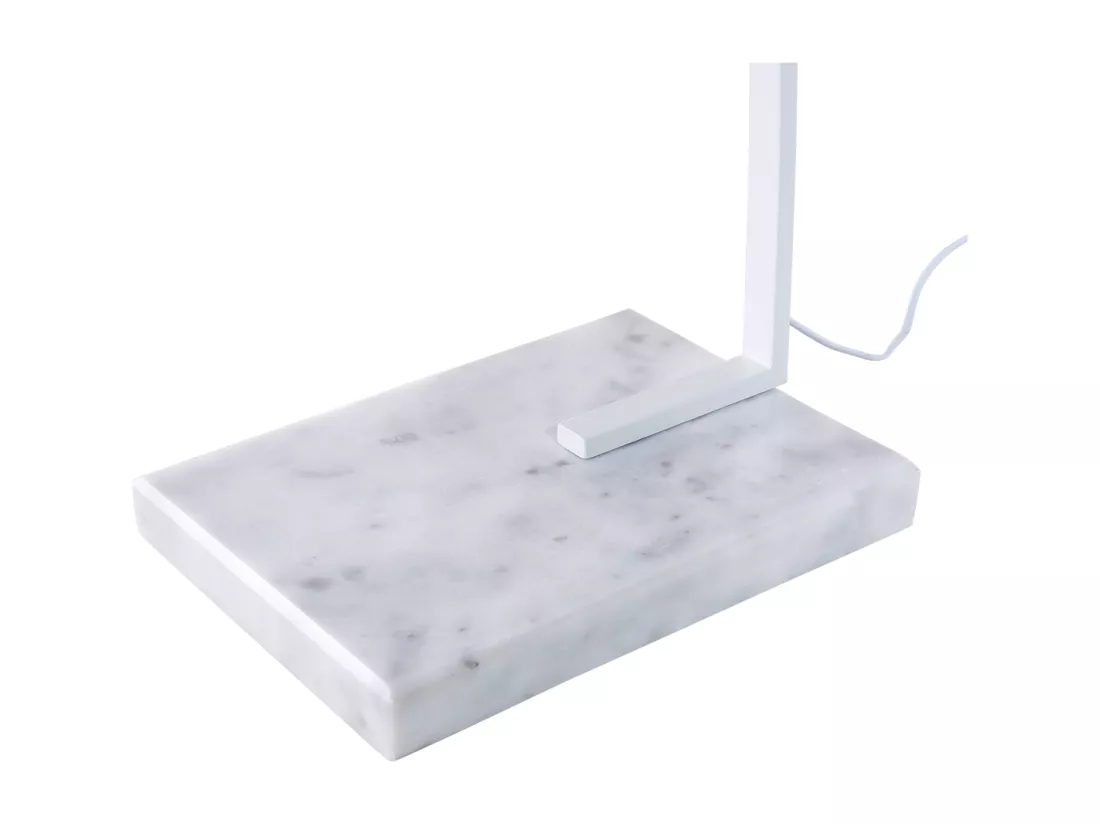 Lampadaire BENUE Métal Blanc