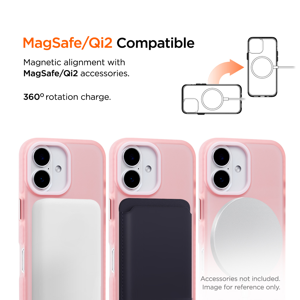 iPhone 17 MagSafe Blizzard Case GRS Schutzhülle aus Recycelten Materialien (EGCA00916) - Pink