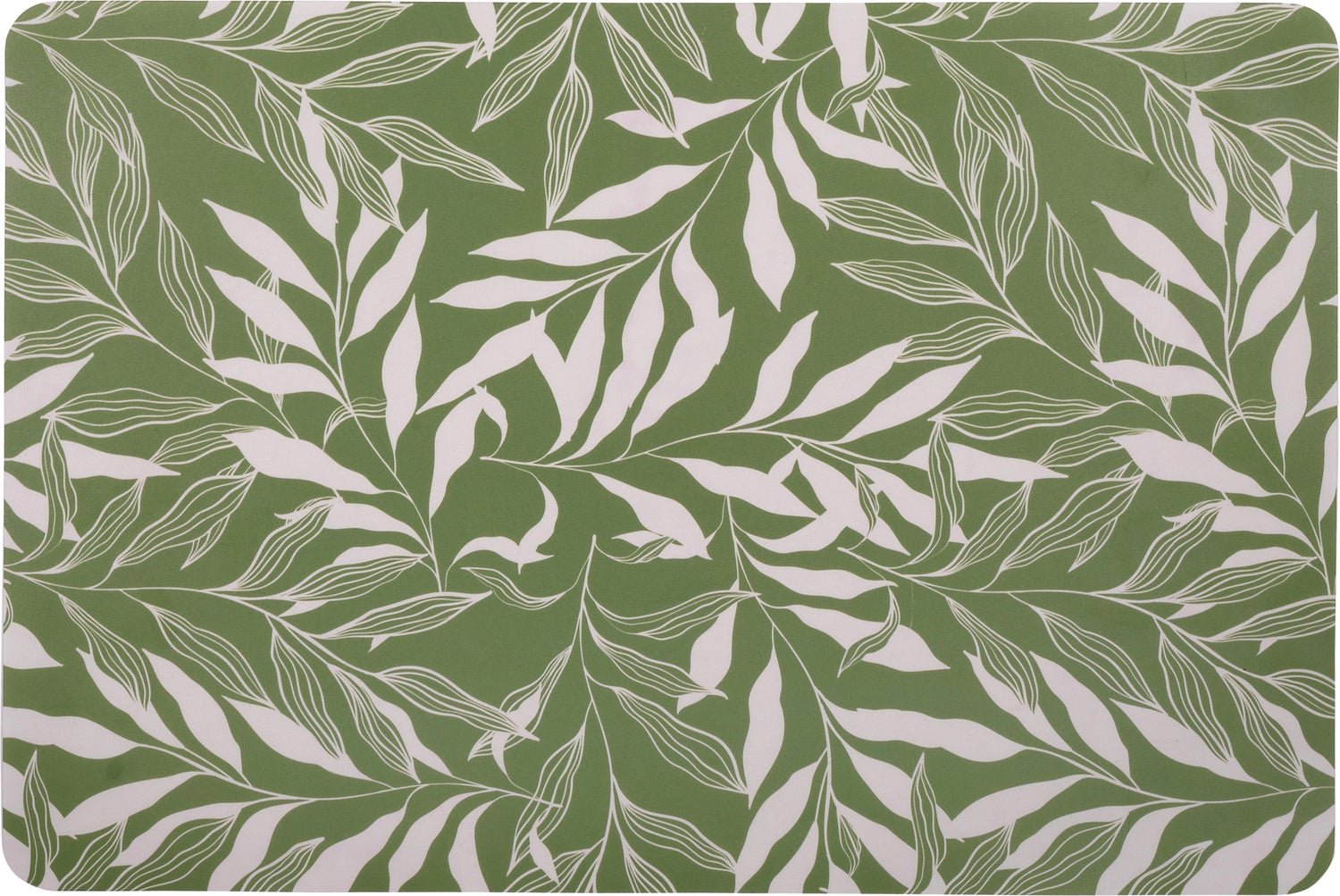 Intratuin placemat Flora groen 45 x 30 x 0,35 cm