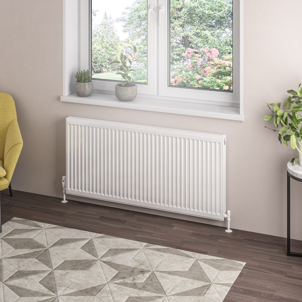 Eastbrook Type 21 paneelradiator 130x60cm 2188W wit glans