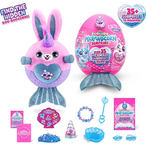 Rainbocorns Mermaidcorn Surprise bamse - assorteret