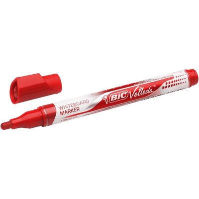 BIC VELLEDA LIQUID INK TANK - Marqueur effaçable - pointe ogive - rouge