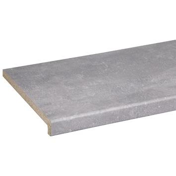 Vensterbank spaanplaat beton grijs 302x29 cm 38mm