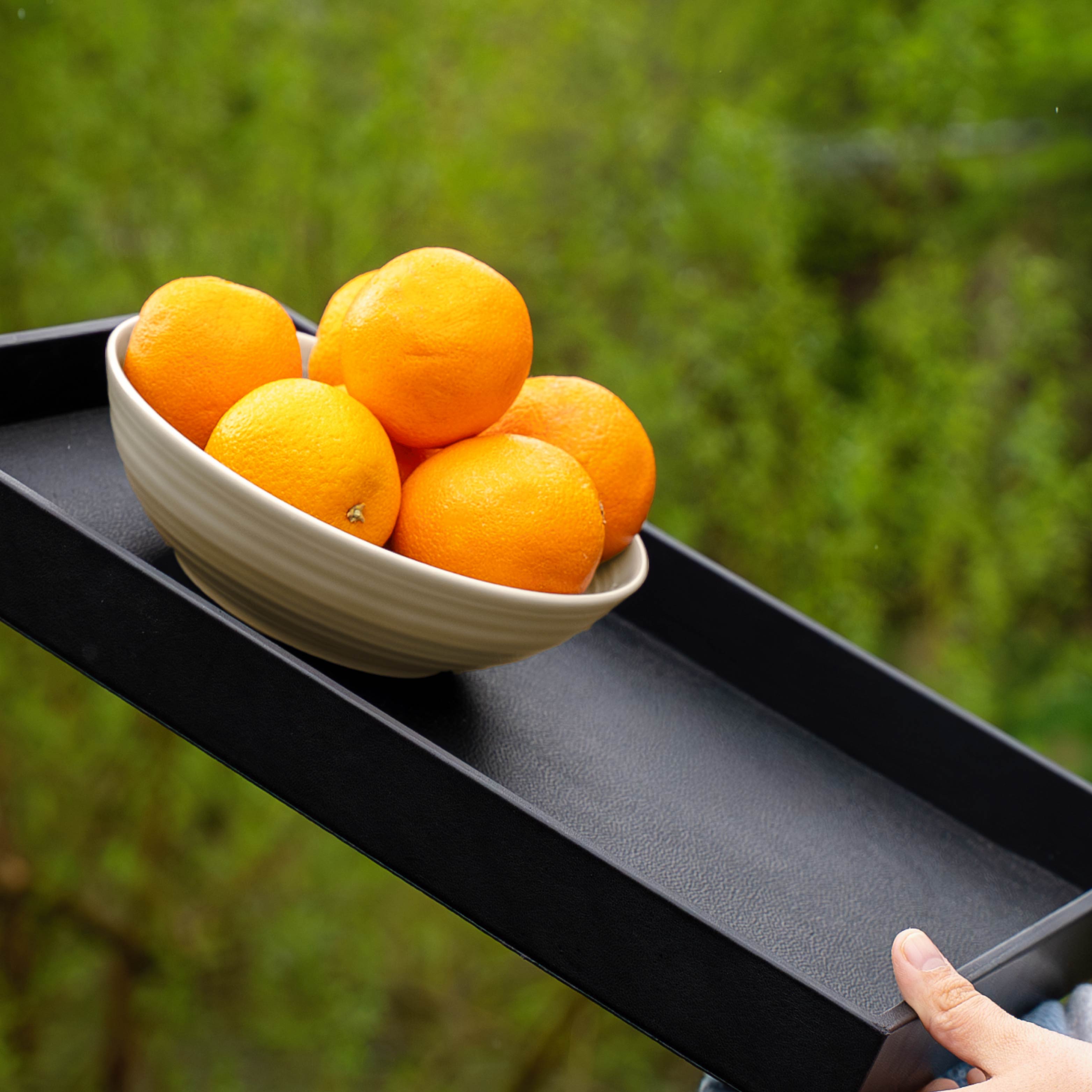 Silwy 20 cm set van 2 magnetisch porseleinen schaaltjes - Sand