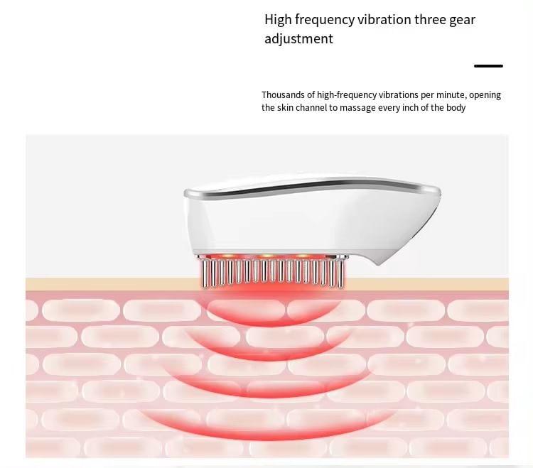 Beautyronics - USB oplaadbare lichttherapie hoofd- en hoofdhuidmassager
