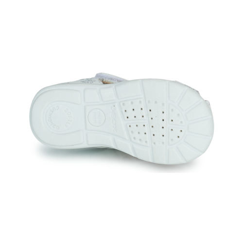 Geox - B ELTHAN GIRL C - Blanc / Argenté