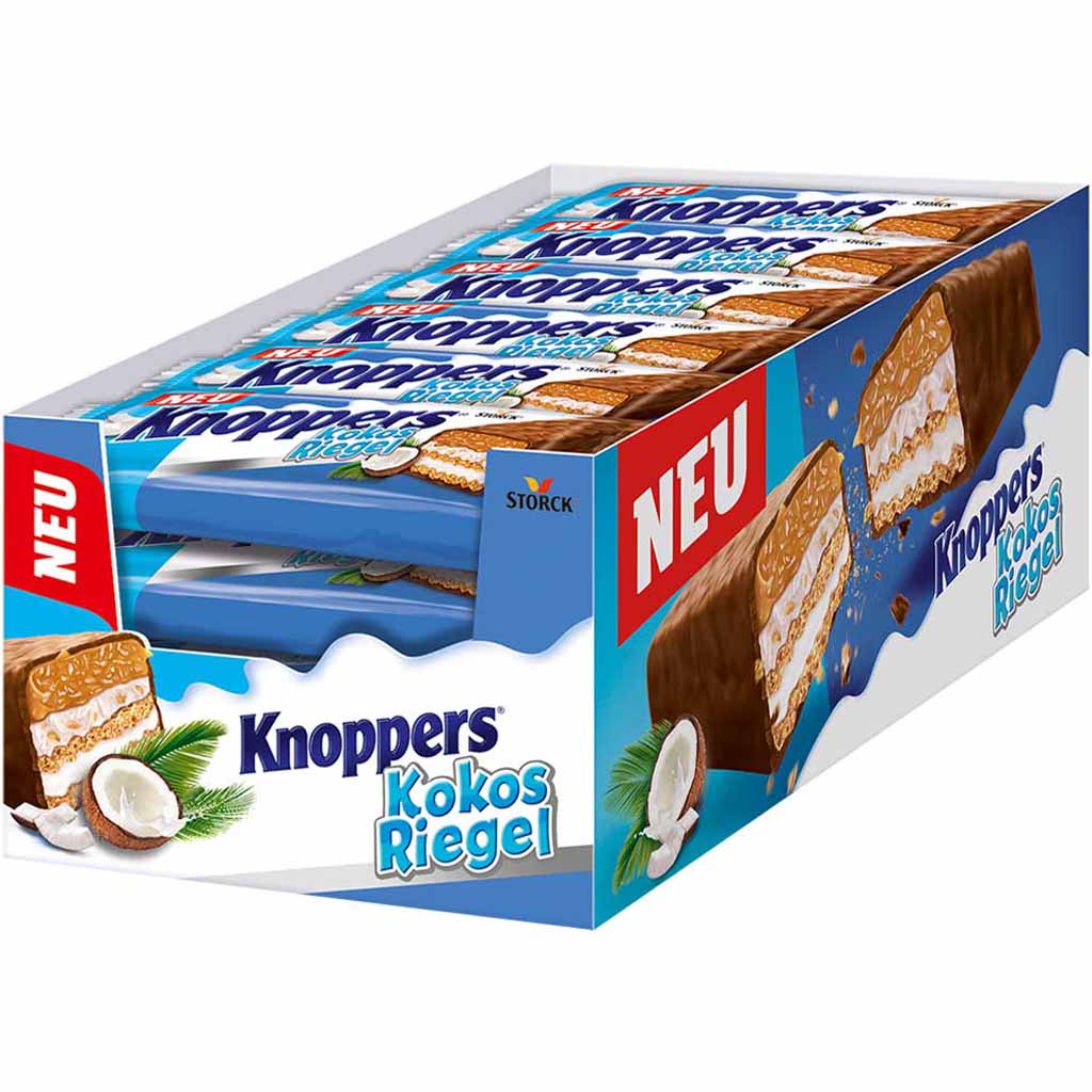 Knoppers Riegel Kokos 24x 40g=960g MHD:26.5.25