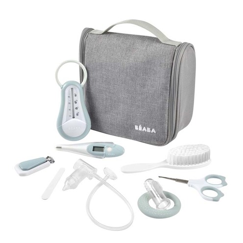 Trousse de toilette nomade 9 accessoires Green Blue - BEABA