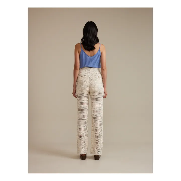 Bellerose Pantalon Davis Ajouré - Collection Femme | Naturel