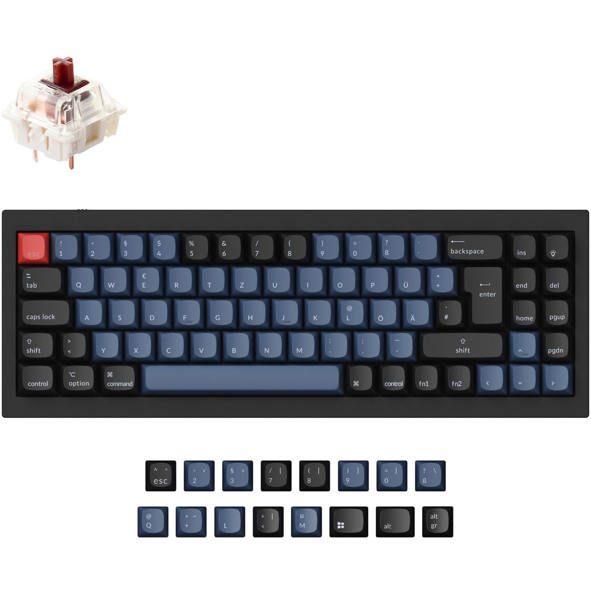 Keychron Gaming-Tastatur Q7