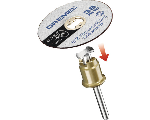 Dremel EZ SpeedClic: Dunne snijschijven 38 mm (SC409) 5-pack