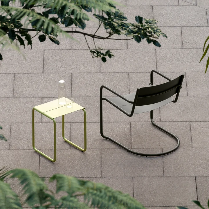 NINE - Sine Gartenhocker, grau