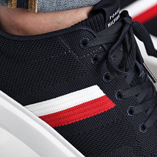 Baskets Lightweight Cupsole Knit Stripes 4587 Desert Sky